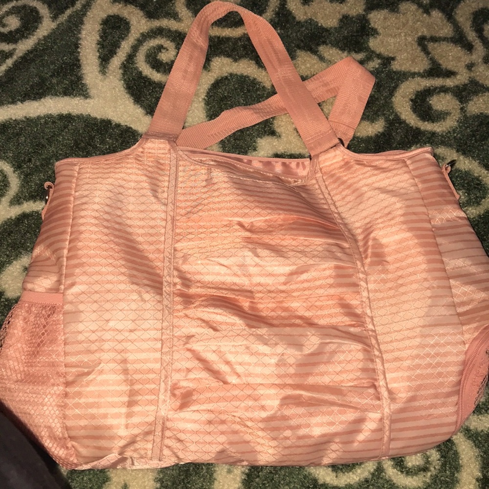Great condition peach tote bag.
